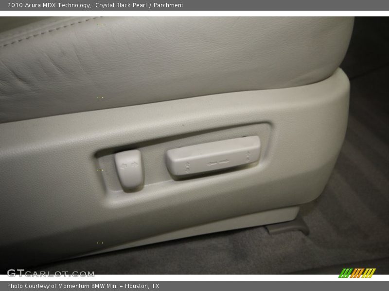 Crystal Black Pearl / Parchment 2010 Acura MDX Technology