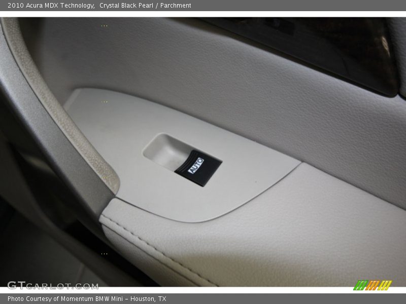 Crystal Black Pearl / Parchment 2010 Acura MDX Technology