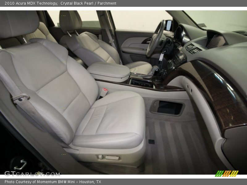 Crystal Black Pearl / Parchment 2010 Acura MDX Technology