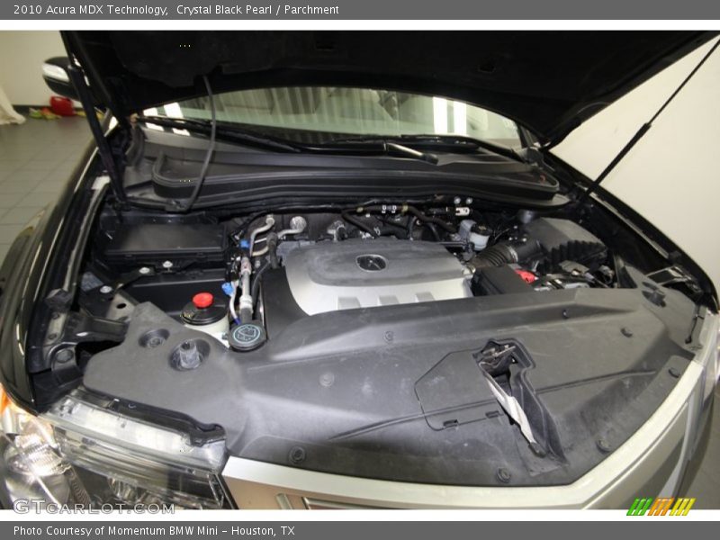 Crystal Black Pearl / Parchment 2010 Acura MDX Technology