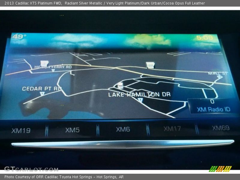 Navigation of 2013 XTS Platinum FWD