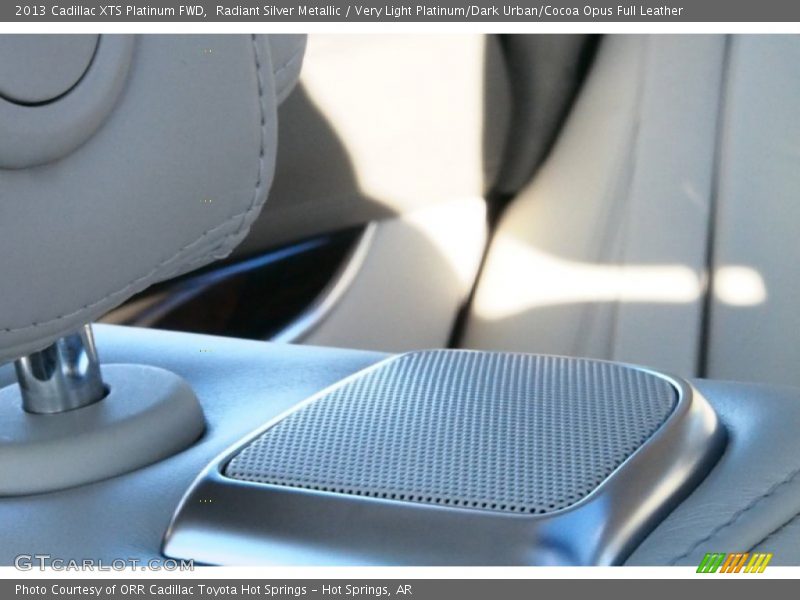 Audio System of 2013 XTS Platinum FWD