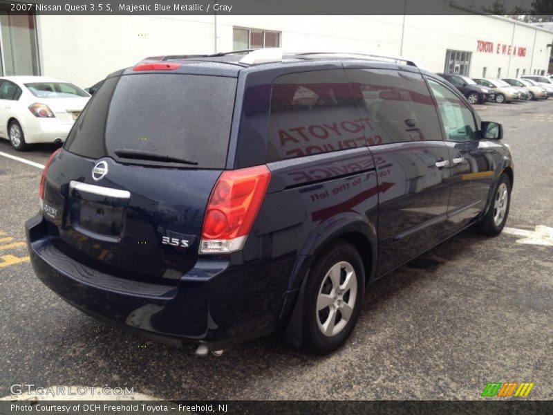  2007 Quest 3.5 S Majestic Blue Metallic