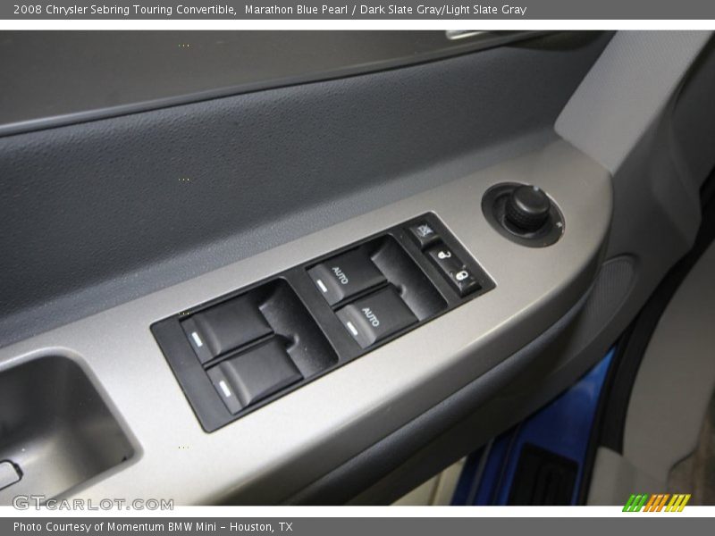 Controls of 2008 Sebring Touring Convertible