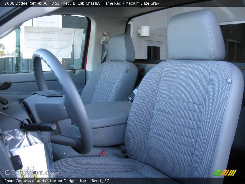 Flame Red / Medium Slate Gray 2008 Dodge Ram 4500 HD SLT Regular Cab Chassis