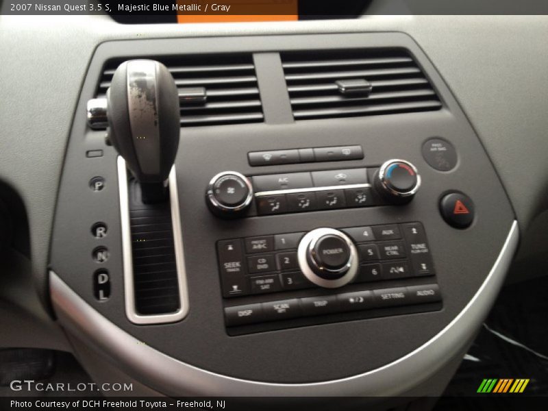 Controls of 2007 Quest 3.5 S