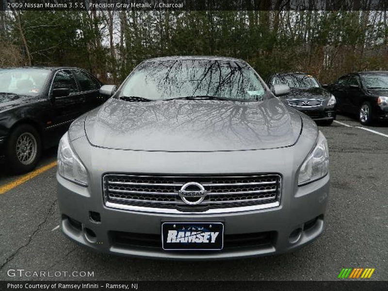 Precision Gray Metallic / Charcoal 2009 Nissan Maxima 3.5 S