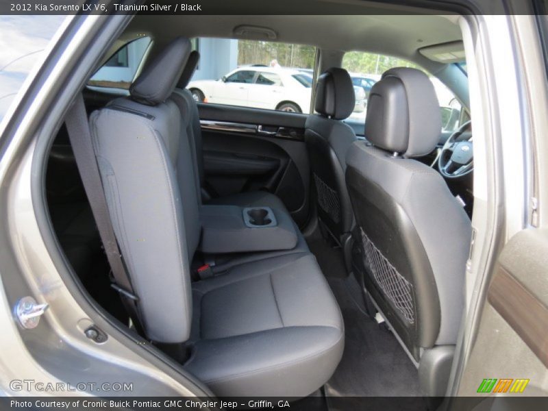 Titanium Silver / Black 2012 Kia Sorento LX V6