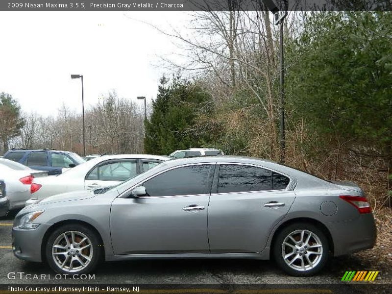 Precision Gray Metallic / Charcoal 2009 Nissan Maxima 3.5 S
