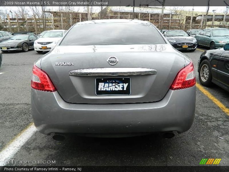 Precision Gray Metallic / Charcoal 2009 Nissan Maxima 3.5 S