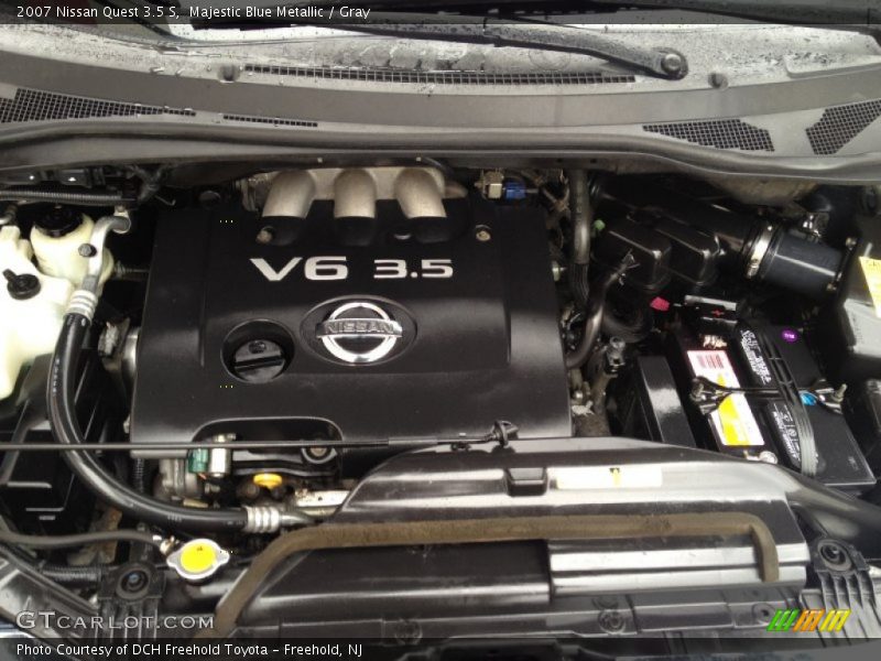  2007 Quest 3.5 S Engine - 3.5 Liter DOHC 24-Valve VVT V6