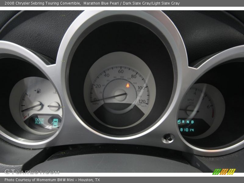  2008 Sebring Touring Convertible Touring Convertible Gauges