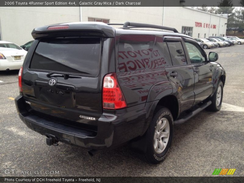 Galactic Gray Mica / Dark Charcoal 2006 Toyota 4Runner Sport Edition 4x4