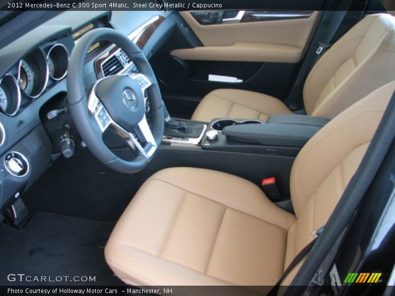 Steel Grey Metallic / Cappucino 2012 Mercedes-Benz C 300 Sport 4Matic
