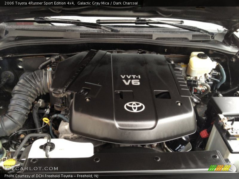 Galactic Gray Mica / Dark Charcoal 2006 Toyota 4Runner Sport Edition 4x4