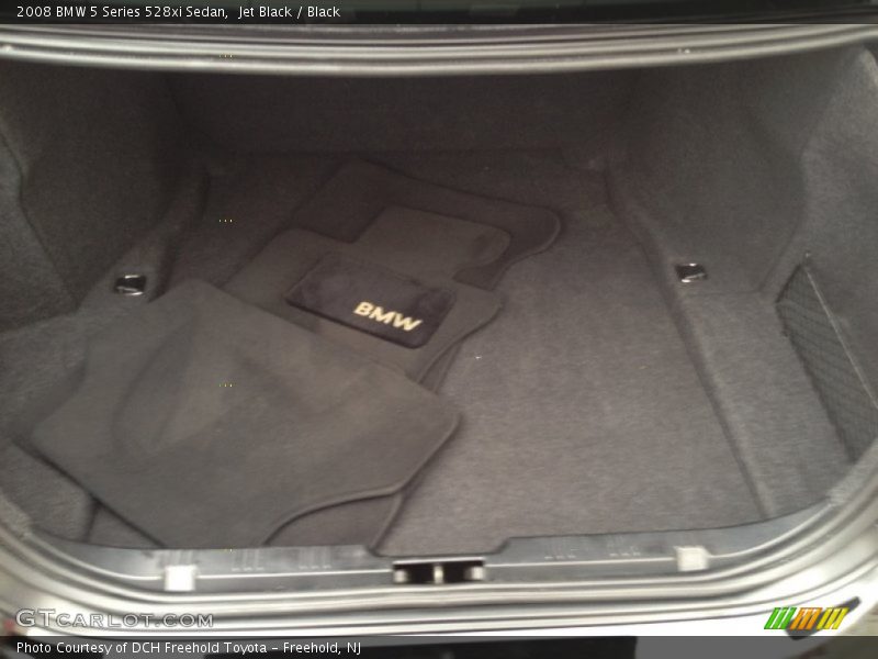 Jet Black / Black 2008 BMW 5 Series 528xi Sedan