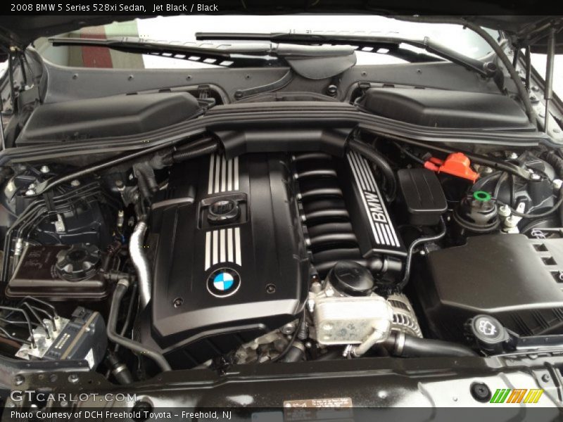 Jet Black / Black 2008 BMW 5 Series 528xi Sedan