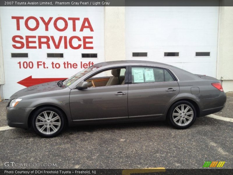 Phantom Gray Pearl / Light Gray 2007 Toyota Avalon Limited