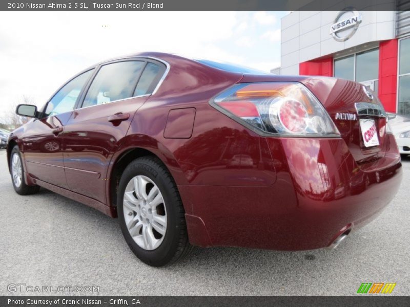 Tuscan Sun Red / Blond 2010 Nissan Altima 2.5 SL