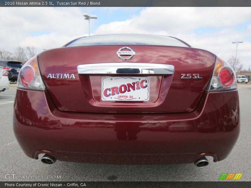 Tuscan Sun Red / Blond 2010 Nissan Altima 2.5 SL