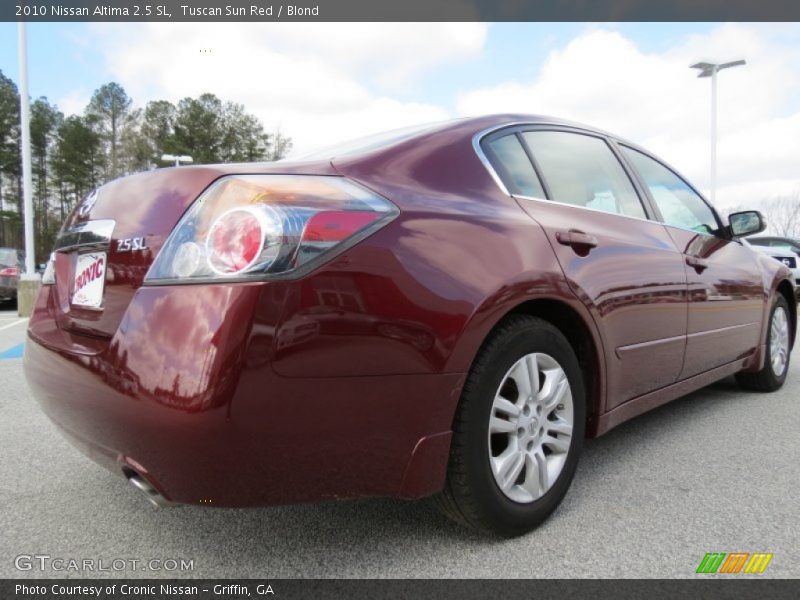 Tuscan Sun Red / Blond 2010 Nissan Altima 2.5 SL
