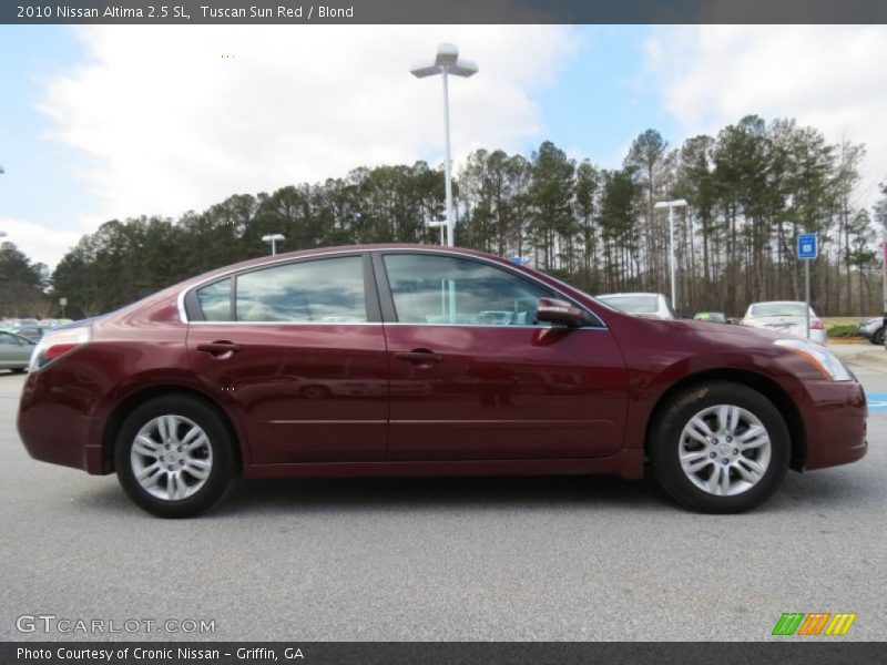 Tuscan Sun Red / Blond 2010 Nissan Altima 2.5 SL