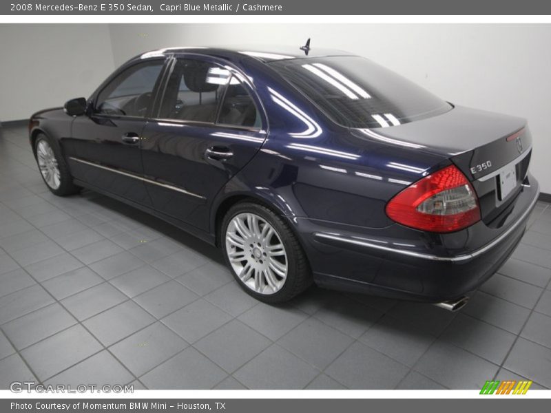  2008 E 350 Sedan Capri Blue Metallic