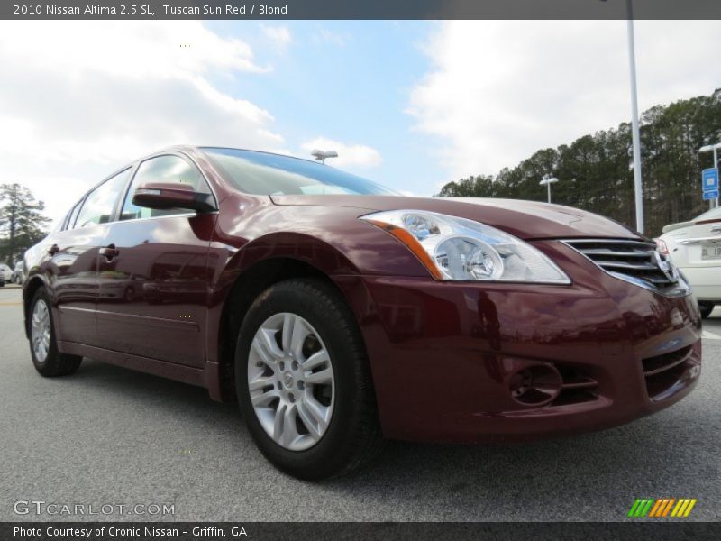 Tuscan Sun Red / Blond 2010 Nissan Altima 2.5 SL