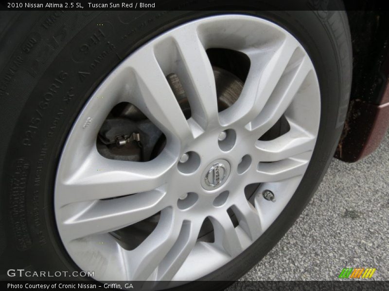 Tuscan Sun Red / Blond 2010 Nissan Altima 2.5 SL