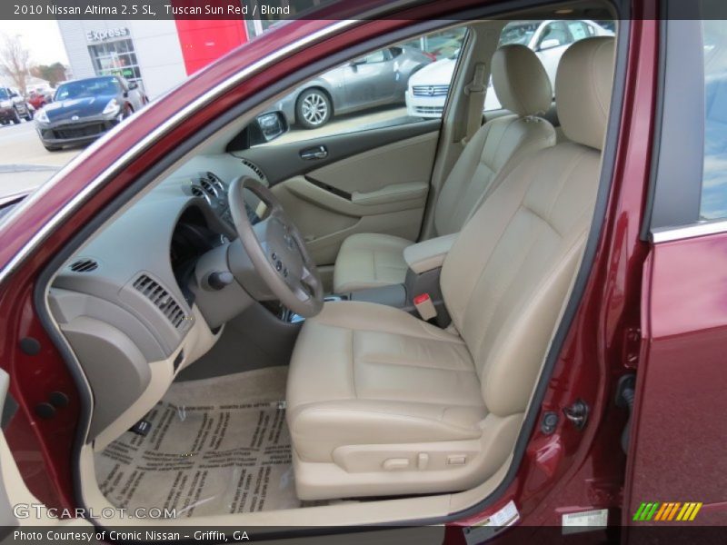 Tuscan Sun Red / Blond 2010 Nissan Altima 2.5 SL