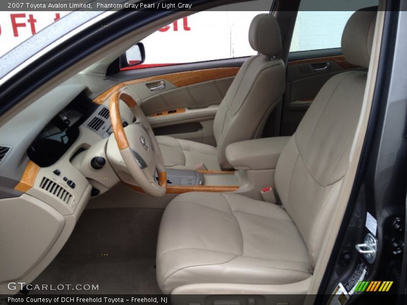 Phantom Gray Pearl / Light Gray 2007 Toyota Avalon Limited