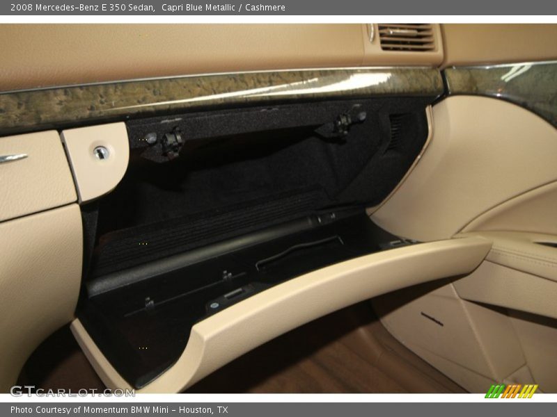 Capri Blue Metallic / Cashmere 2008 Mercedes-Benz E 350 Sedan