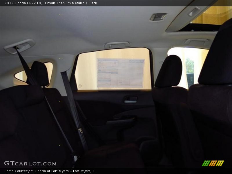 Urban Titanium Metallic / Black 2013 Honda CR-V EX