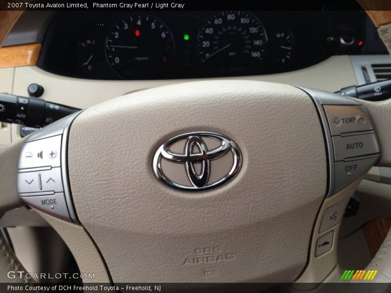 Phantom Gray Pearl / Light Gray 2007 Toyota Avalon Limited