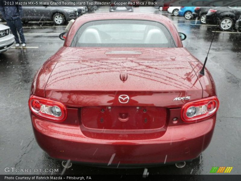 Copper Red Mica / Black 2013 Mazda MX-5 Miata Grand Touring Hard Top Roadster