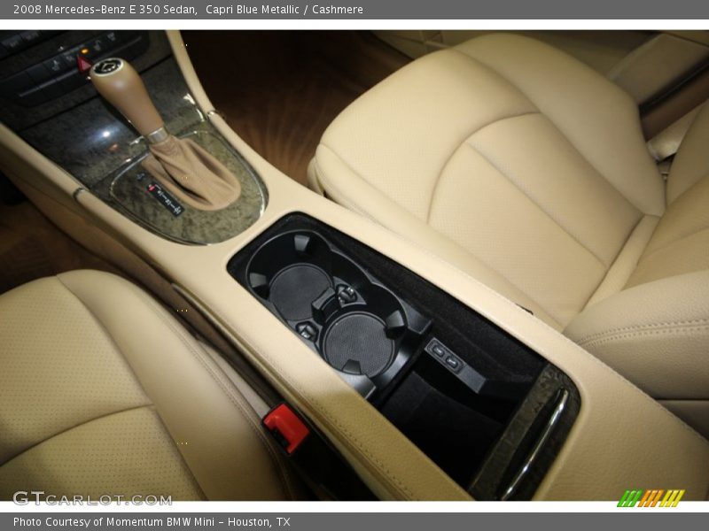 Capri Blue Metallic / Cashmere 2008 Mercedes-Benz E 350 Sedan