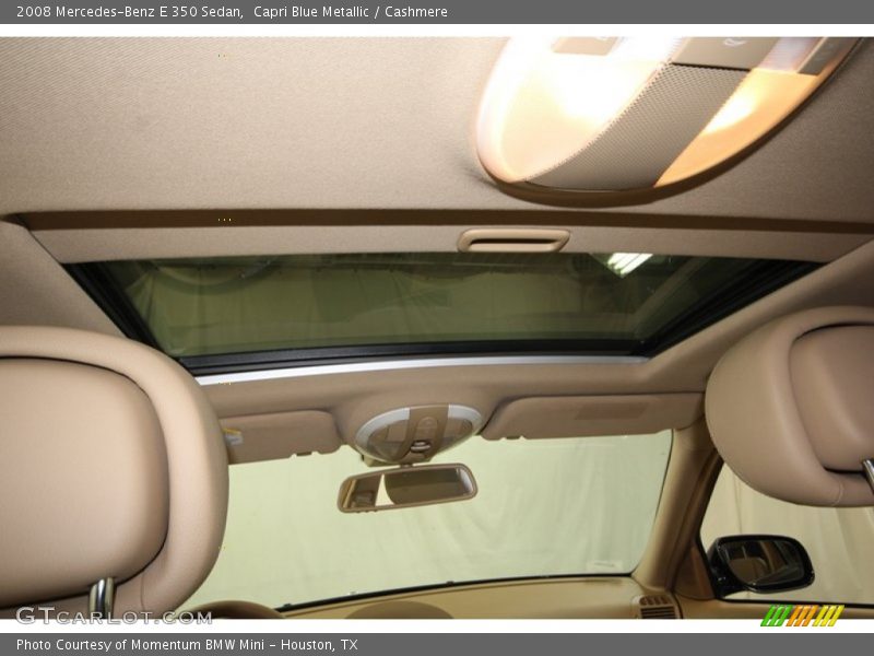 Sunroof of 2008 E 350 Sedan