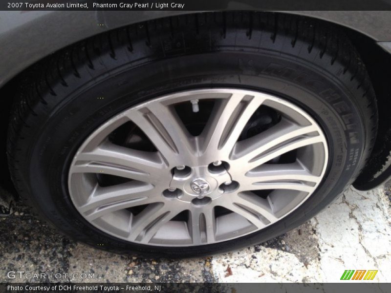 Phantom Gray Pearl / Light Gray 2007 Toyota Avalon Limited