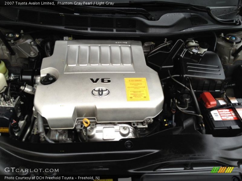 Phantom Gray Pearl / Light Gray 2007 Toyota Avalon Limited