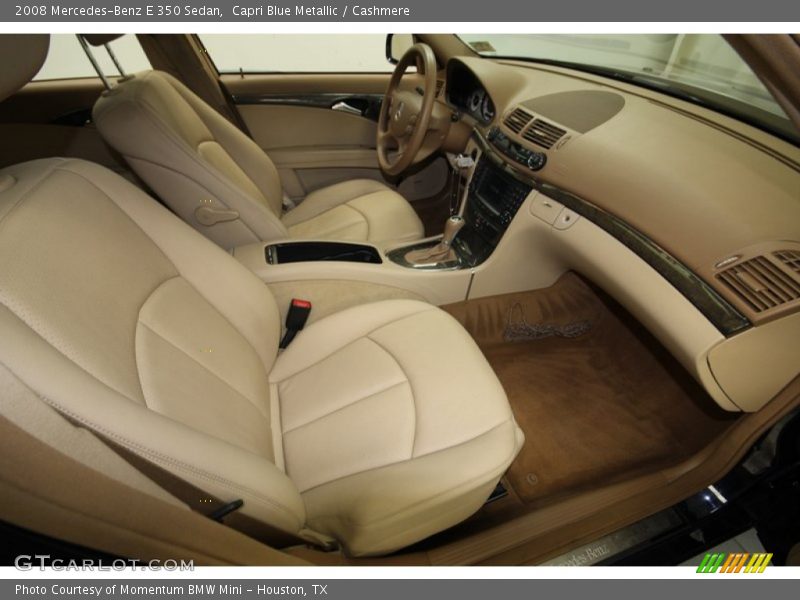 Dashboard of 2008 E 350 Sedan