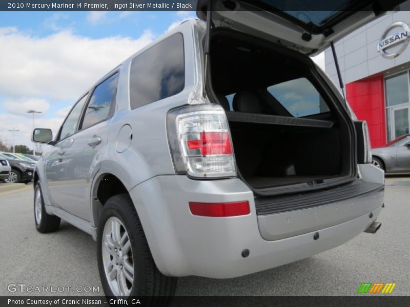 Ingot Silver Metallic / Black 2010 Mercury Mariner I4 Premier