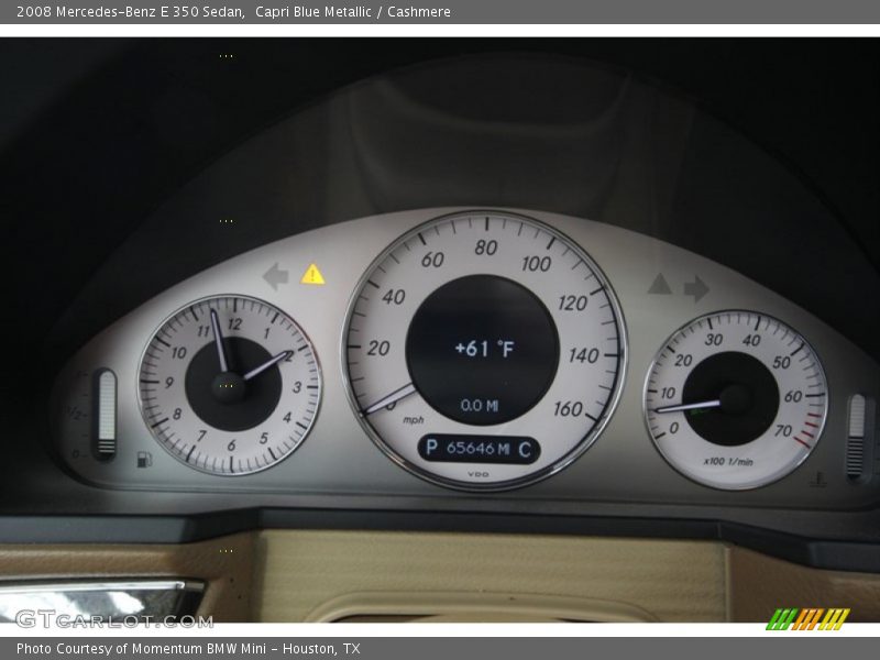  2008 E 350 Sedan 350 Sedan Gauges