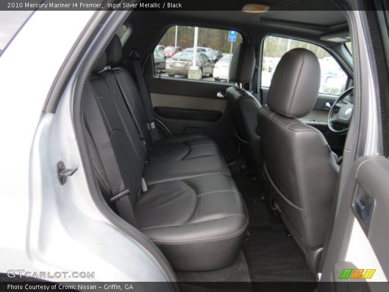 Ingot Silver Metallic / Black 2010 Mercury Mariner I4 Premier