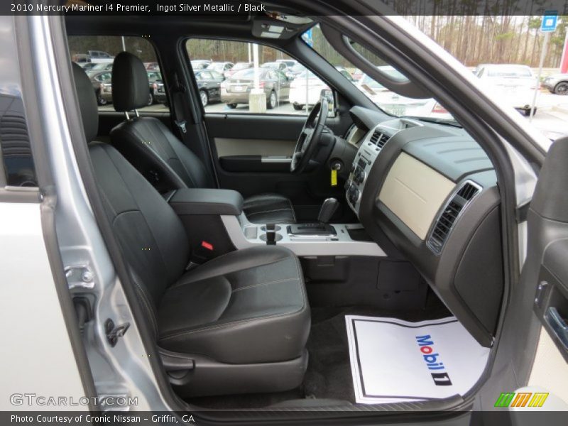 Ingot Silver Metallic / Black 2010 Mercury Mariner I4 Premier