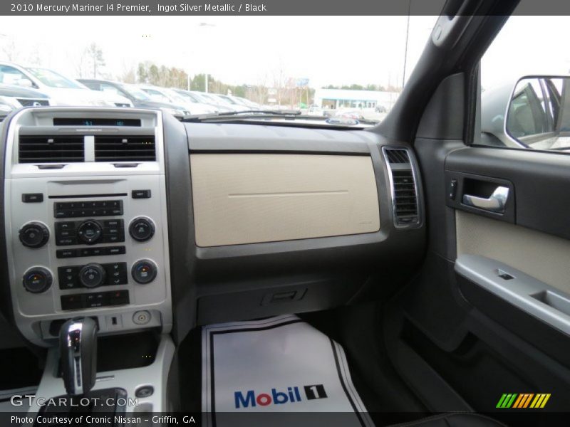 Ingot Silver Metallic / Black 2010 Mercury Mariner I4 Premier