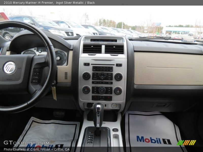 Ingot Silver Metallic / Black 2010 Mercury Mariner I4 Premier