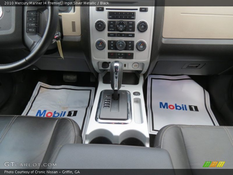 Ingot Silver Metallic / Black 2010 Mercury Mariner I4 Premier