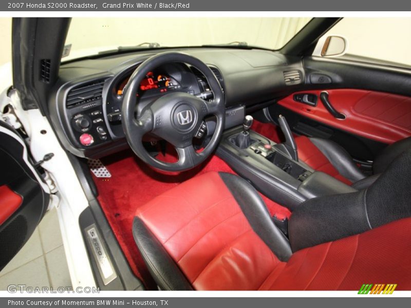 Black/Red Interior - 2007 S2000 Roadster 