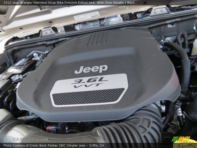  2013 Wrangler Unlimited Oscar Mike Freedom Edition 4x4 Engine - 3.6 Liter DOHC 24-Valve VVT Pentastar V6