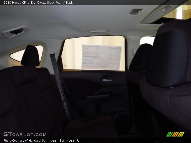Crystal Black Pearl / Black 2013 Honda CR-V EX